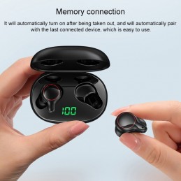 JOYROOM Auriculares Bluetooth Impermeables TWS con Caja de Carga y Pantalla LED