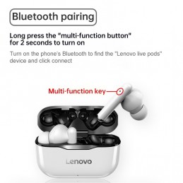 Auriculares Lenovo LivePods Inalámbricos Bluetooth