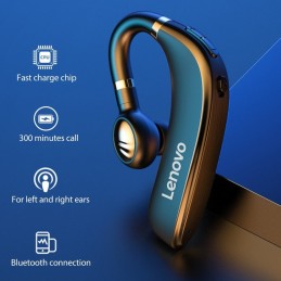 Lenovo Auriculares de una Sola Oreja Bluetooth Giratorio