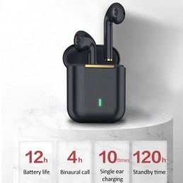 TWS Auriculares Binaurales Inalámbricos Bluetooth con Caja de Carga