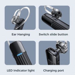 JOYROOM Audifonos de Una Sola Oreja con Bluetooth Inalámbricos