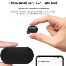 Mini Auriculares Bluetooth In Ear con Caja de Carga Magnética