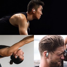 Galante Auriculares con Gancho Oreja Inalámbricos Bluetooth con Caja de Carga