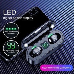 auriculares inalambricos wireless earbuds binaurales