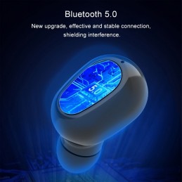 Auriculares Bluetooth con Efecto de Sonido 9D Inalámbricos con Caja de Carga y Soporte para Llamadas HD
