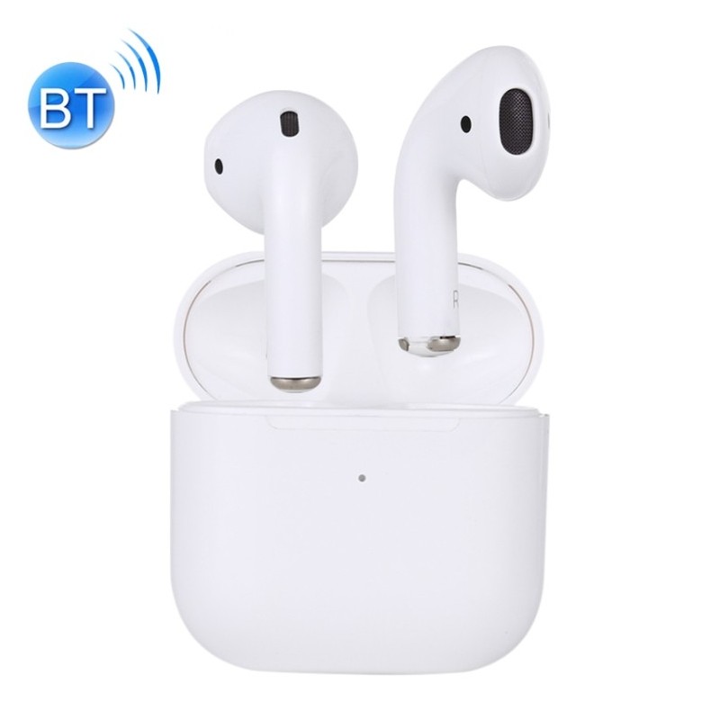 Auriculares estéreo inalámbricos Bluetooth con caja de carga, compatible con Siri