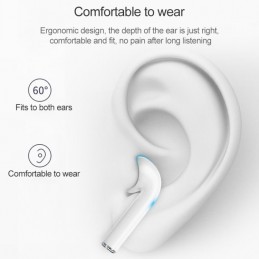 Auriculares estéreo inalámbricos Bluetooth con caja de carga, compatible con Siri