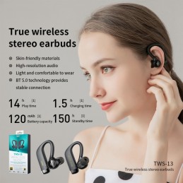 Remax Auriculares True Wireless con Gancho para las Orejas