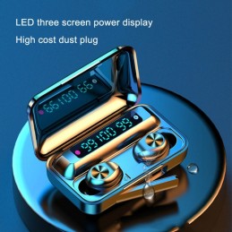 Auriculares Impermeables IPX7 Bluetooth con Caja de Carga