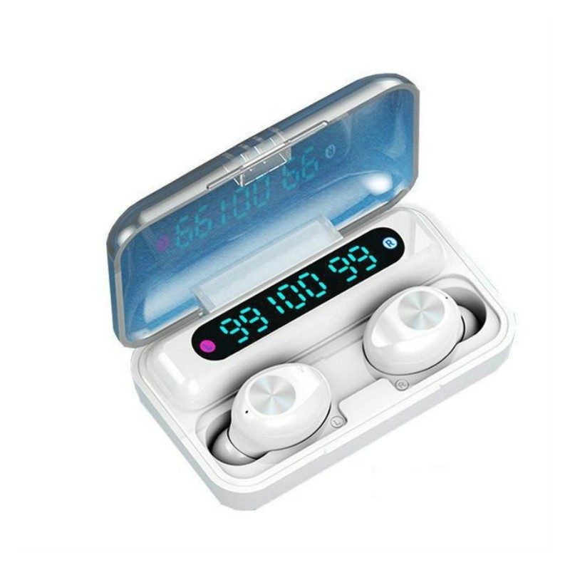 Auriculares Impermeables IPX7 Bluetooth con Caja de Carga