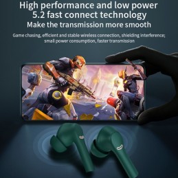 Auriculares Binaurales Estéreo Inalámbrico Bluetooth 5.2