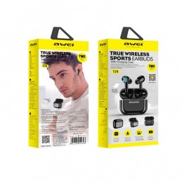 AWEI Auriculares Inalambricos para Correr True Wireless