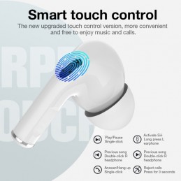 TWS Macaron Auriculares Bluetooth Inalambricos Smart Touch