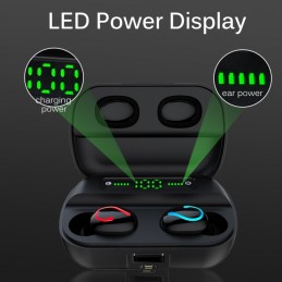 Auriculares Inalámbricos Android Estéreo con Caja de Carga
