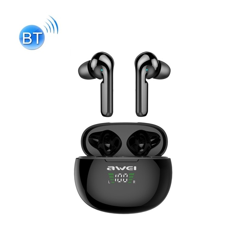 AWEI Auriculares Deportivos True Wireless Impermeables