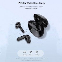 AWEI Auriculares Deportivos True Wireless Impermeables