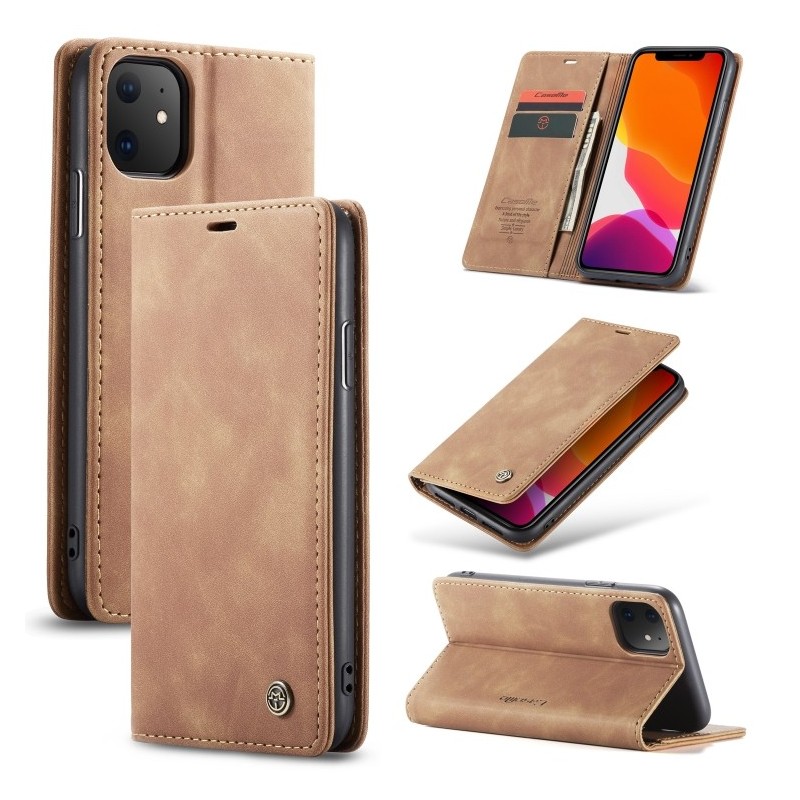 Funda iPhone 11 Pro Max Piel Tapa Horizontal
