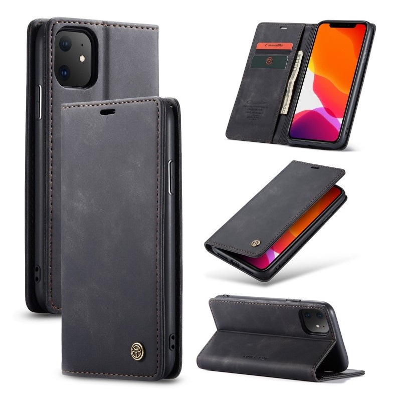 Funda iPhone 11 Pro Max Piel Tapa Horizontal