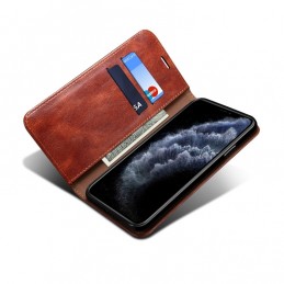 Funda para iPhone 12 mini de Piel con Tapa Horizontal