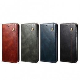 Funda para iPhone 12 mini de Piel con Tapa Horizontal