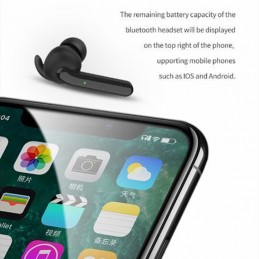 V1 TWS Auriculares Inalámbricos Bluetooth Estéreo Binaural con Cancelación de Ruido
