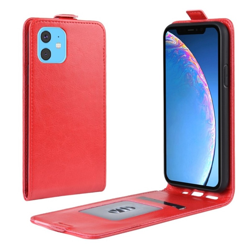 Funda iPhone 11 Piel Tapa Vertical