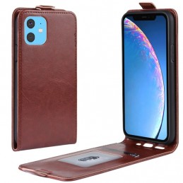 Funda iPhone 11 Piel Tapa Vertical
