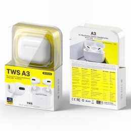 WK Auriculares Bluetooth TWS True Wireless Estereo con Caja de Carga
