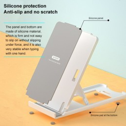 WK Soporte plegable universal ajustable de escritorio para smartphones
