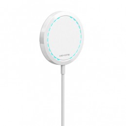 WK Cargador inalámbrico magnético ultrafino de 15W con luz indicadora
