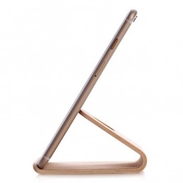 Soporte de Escritorio de Madera Universal para Móviles y Tablets