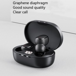 Auriculares Deportivos Tipo Botón Esteréo Inalámbricos Bluetooth