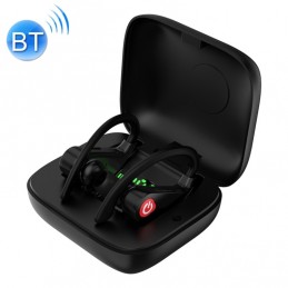 Auriculares deportivos inalámbricos con Bluetooth Gancho para la oreja y caja de carga