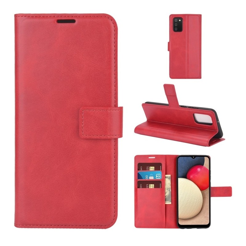 Funda de Piel para Samsung Galaxy A02S Tipo Libro