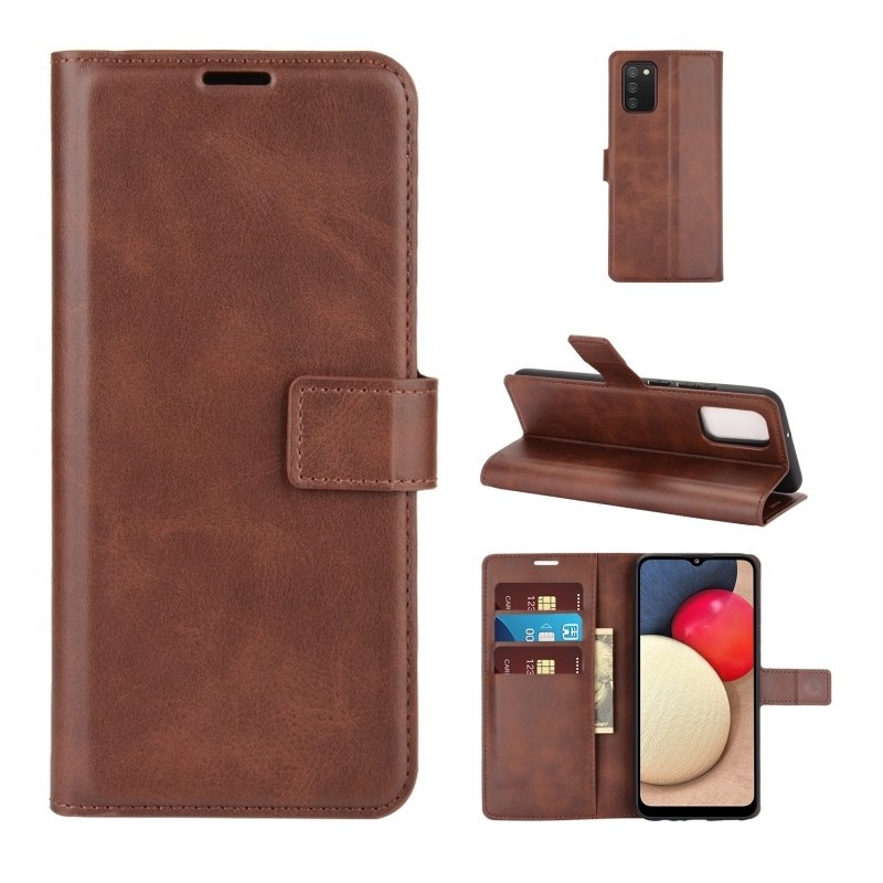 Funda de Piel para Samsung Galaxy A02S Tipo Libro