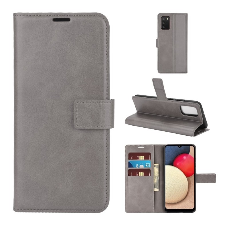 Funda de Piel para Samsung Galaxy A02S Tipo Libro