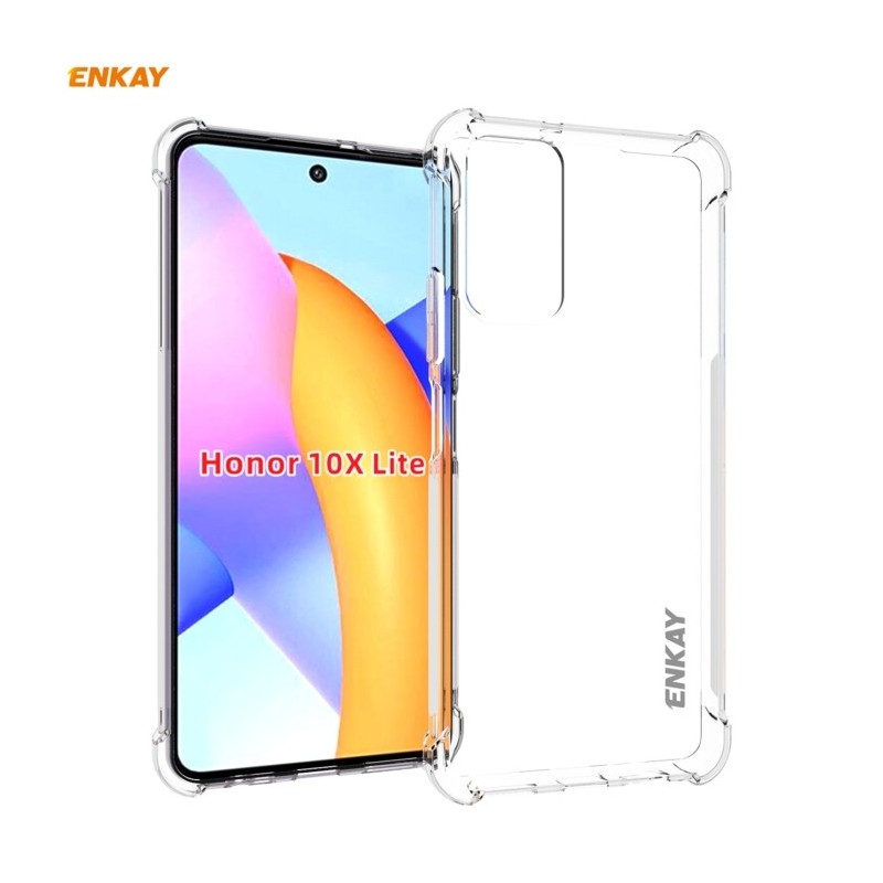 Funda ENKAY Transparente para Huawei Honor 10X Lite