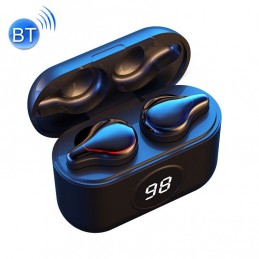 Auriculares TWS Botón Cancelación de Ruido LED y Base Carga