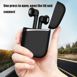 TWS Mini Auriculares Inalámbricos SiRi Bluetooth Cancelación de Ruido Estéreo