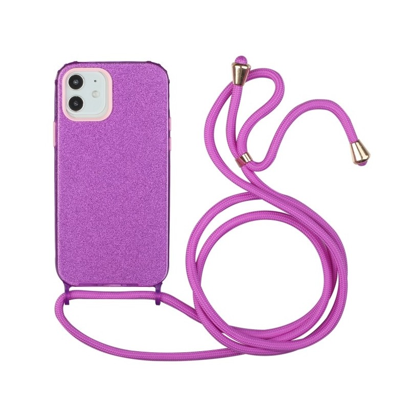 Funda Glitter Powder Polvo Brillante para iPhone 12 y 12 Pro