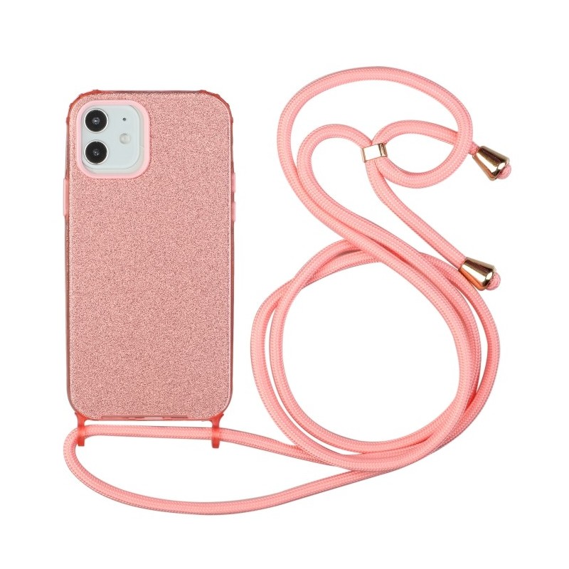 Funda Glitter Powder Polvo Brillante para iPhone 12 y 12 Pro