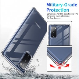 Funda Transparente para Samsung Galaxy A71 5G Resistente Shockproof