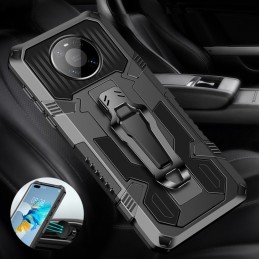 Funda de Silicona Armor con Soporte para Huawei Mate 40 Pro