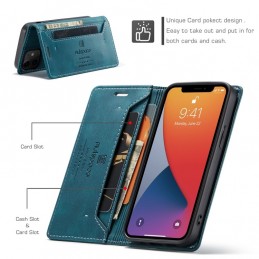 Funda de Piel con Tapa Horizontal Soporte y RFID para iPhone 12 / 12 Pro
