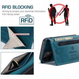 Funda de Piel con Tapa Horizontal Soporte y RFID para iPhone 12 / 12 Pro
