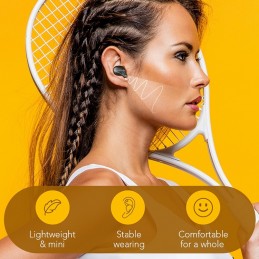 Auriculares inalámbricos Xiaomi Youpin Haylou T15 con Bluetooth