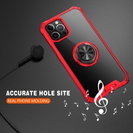 Funda Protectora Magnética con Anillo para iPhone 12 Pro Max