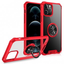 Funda Protectora Magnética con Anillo para iPhone 12 Pro Max