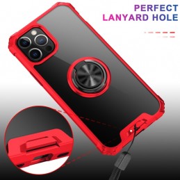 Funda Protectora Magnética con Anillo para iPhone 12 mini