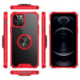 Funda Protectora Magnética con Anillo para iPhone 12 mini